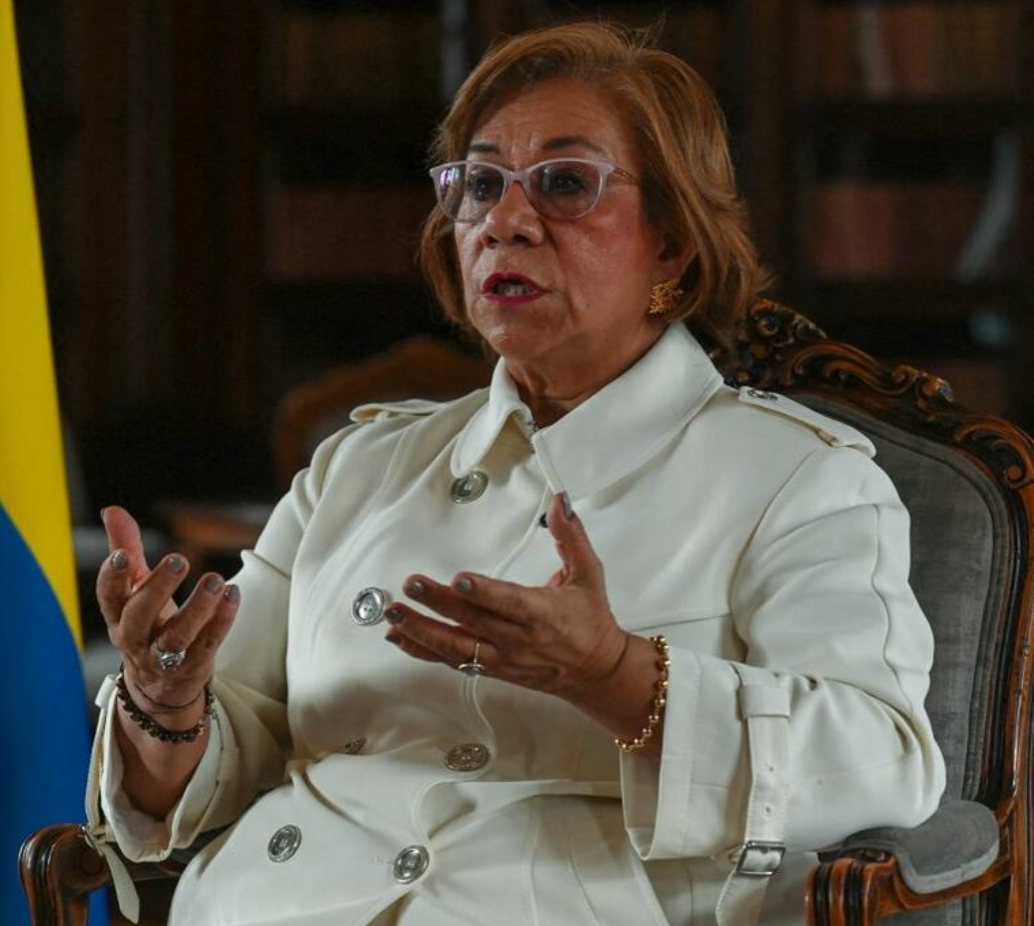 Canciller Rosa Villavicencio. Foto: AFP