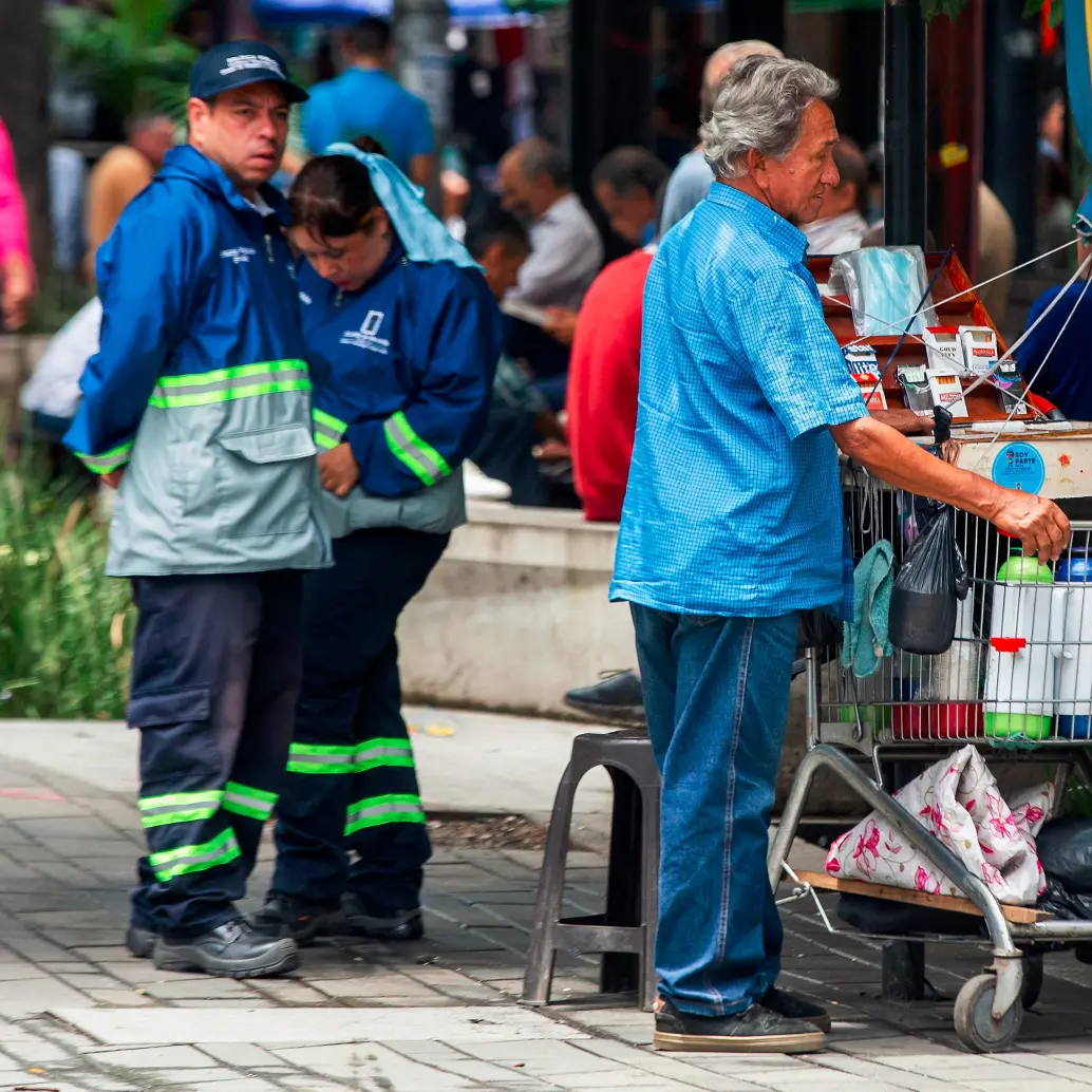 El Dane calcula que 54 de cada 100 empleados en Colombia es informal. FOTO JULIO CÉSAR ECHEVERRI. 
