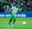 El extremo vallecaucano Marino Hinestroza regresó a jugar con el cuadro verde después de haber estado en la Selección Colombia. FOTO: Juan Antonio Sánchez