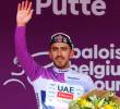 Juan Sebastián Molano perdió el liderato en la Vuelta a Bélgica. FOTO TOMADA X@belgium_tour