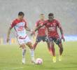 Independiente Medellín empató en el Atanasio frente a Santa Fe, y es el nuevo líder de la Liga BetPlay. Foto: Camilo Suárez.