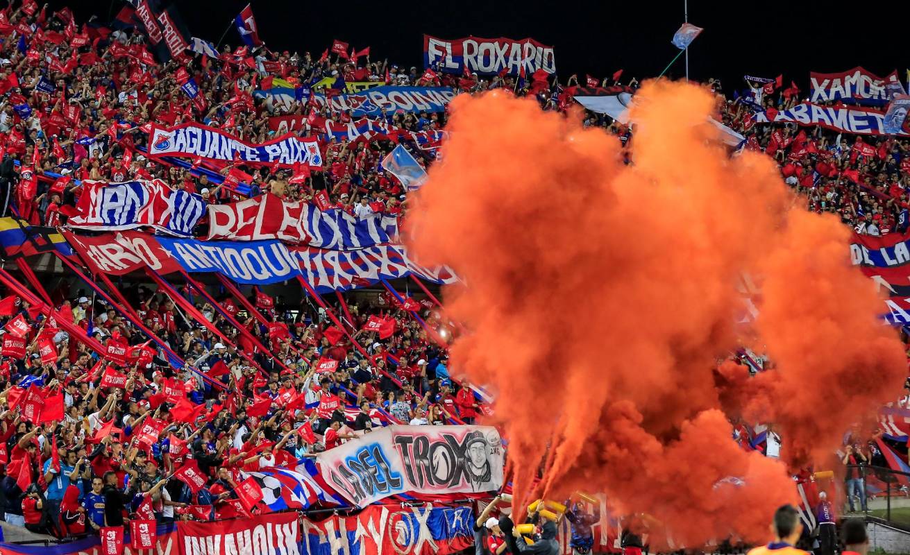 Llegaron al Estadio Atanasio Girardot, 25.977 espectadores. Foto: Jaime Pérez