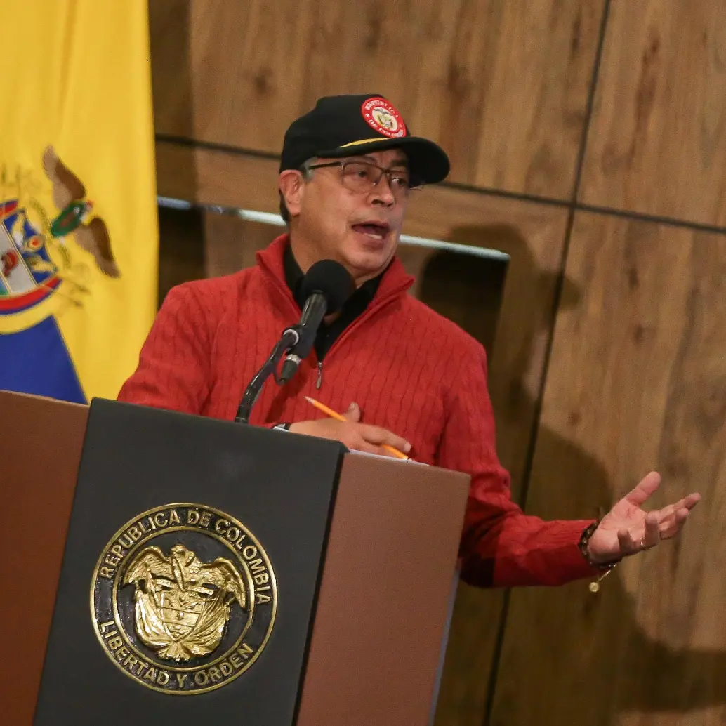 Gustavo Petro, presidente de Colombia. FOTO: Colprensa.