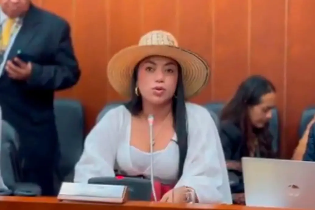 Martha Peralta Epieyú, abogada y senadora del Pacto Histórico. FOTO: Captura de video