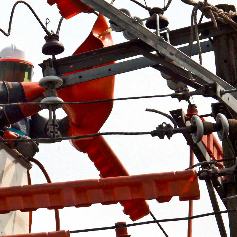 El trabajador lesionado tocó con un perfil de aluminio una de las redes primarias de energía, sufriendo múltiples lesiones. FOTO: ARCHIVO