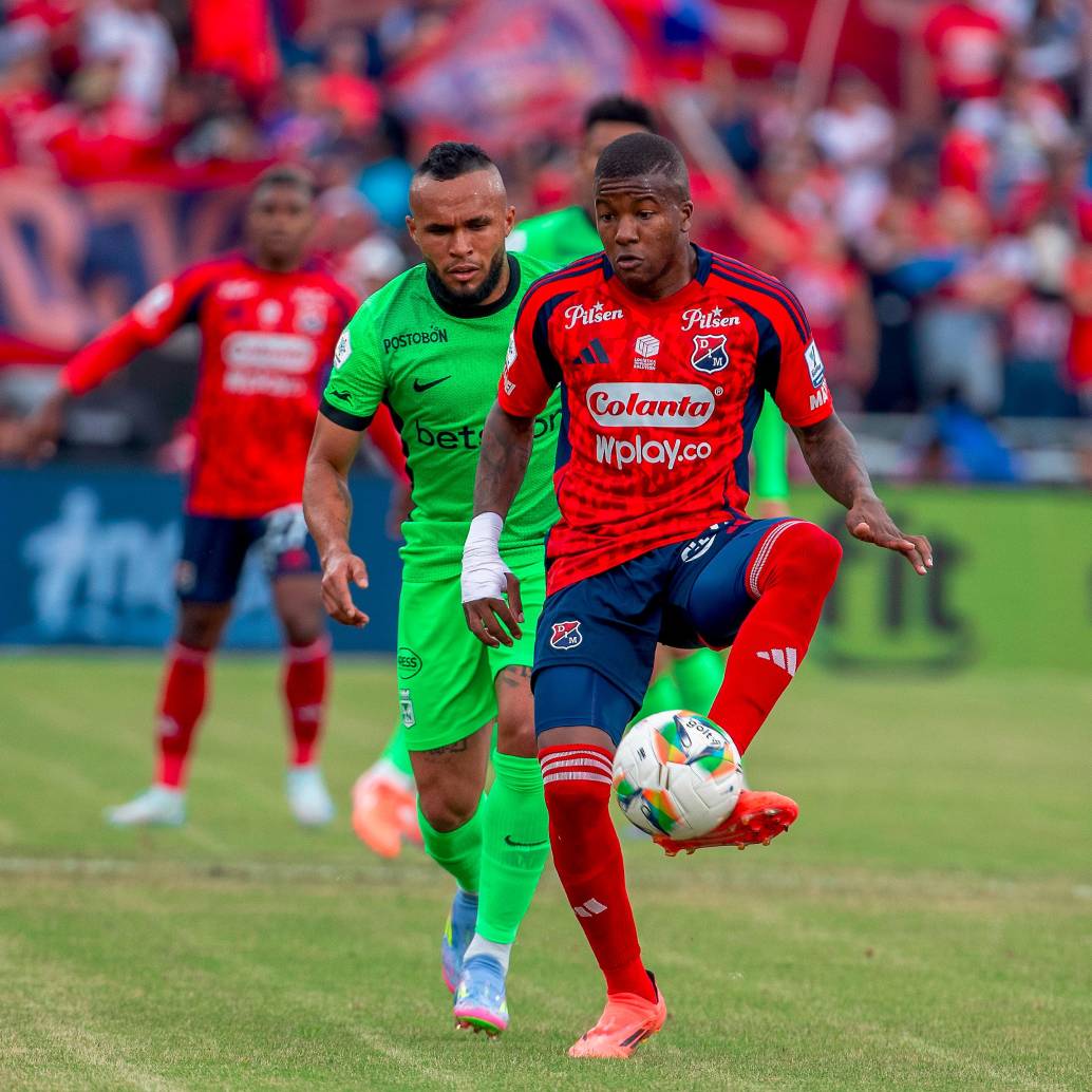 DIM y Nacional disputan una nueva edición del clásico antioqueño. FOTO JUAN ANTONIO SÁNCHEZ