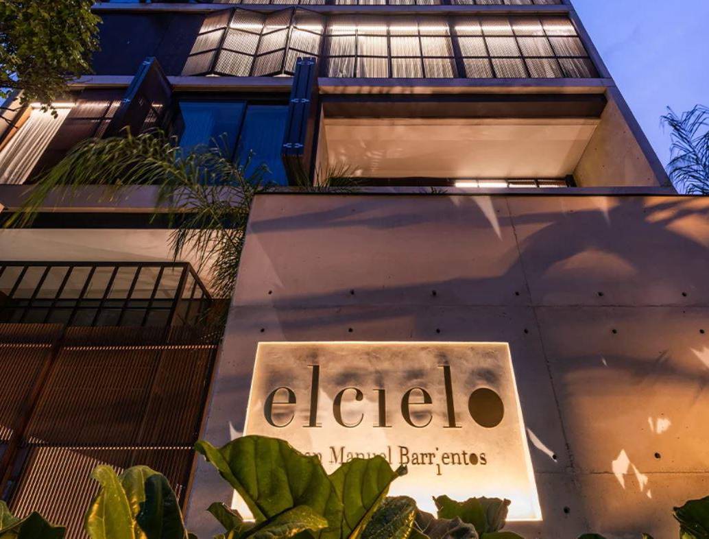 Elcielo Hotel Medellín, primer hotel de la ciudad en recibir una Llave MICHELIN, combina arte, gastronomía y bienestar en el corazón de El Poblado. FOTO cortesía ElCielo