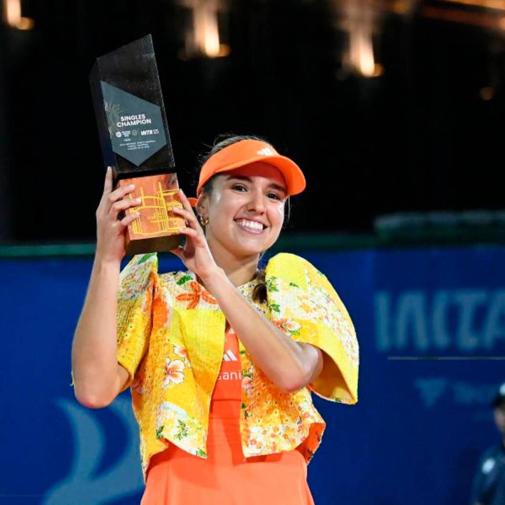 Camila Osorio volvió a ser la número uno de Colombia, tras perder esa posición con Emiliana Arango en septiembre de 2025. FOTO GETTY 