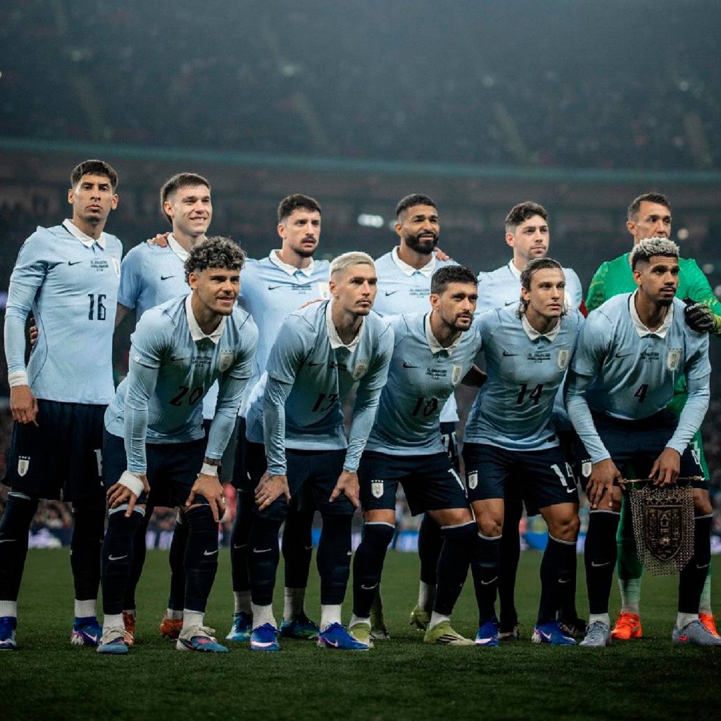Uruguay iniciará en el Mundial en el Grupo H del Mundial 2026 junto a las selecciones de España, Cabo Verde y Arabia Saudita. FOTO X-SELECCIÓN URUGUAY