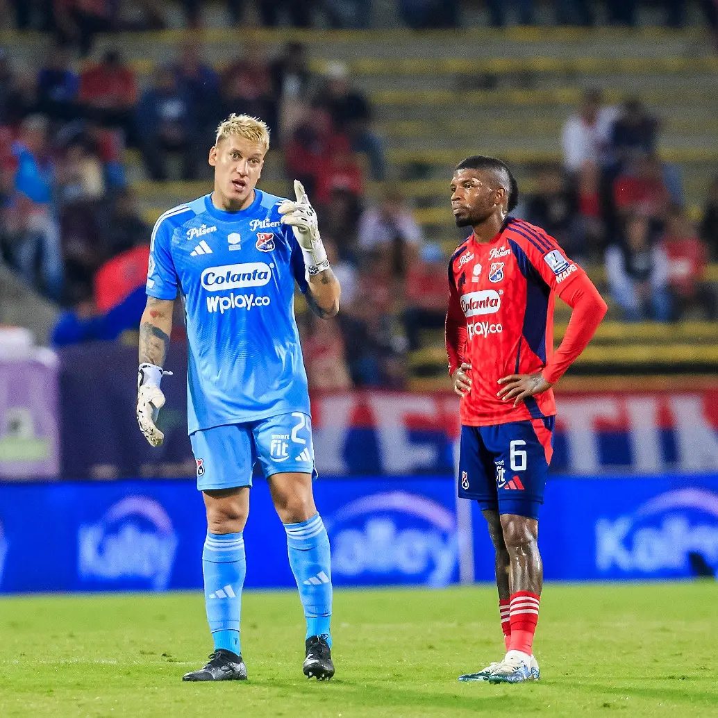 Washington Aguerre ha disputado 39 partidos con el Medellín en lo que va del 2025. En ellos encajó 33 tantos. Foto: Camilo Suárez