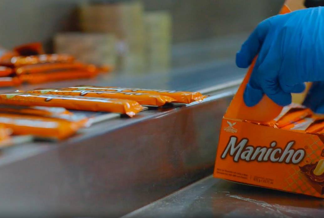 Manicho es una de las marcas más reconocidas de La Universal en Ecuador. FOTO captura de pantalla