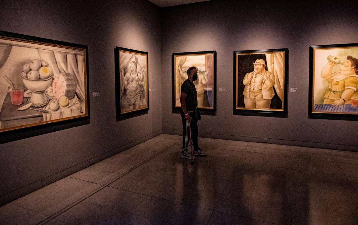 Botero ha hecho una carrera con disciplina y ha logrado que su estilo sea reconocible en el mundo. Foto: Archivo.