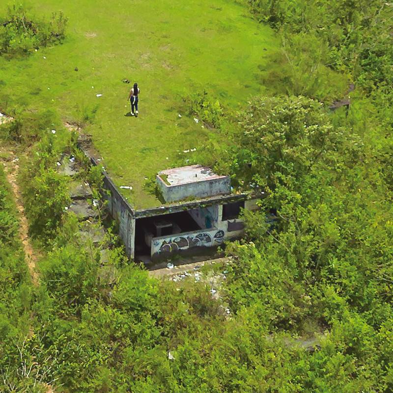 La base militar queda en el sector de El Cerrito, muy cerca del casco urbano de San Carlos, y desde allí se domina todo el pueblo así como parte de la zona rural. FOTO: CAMILO SUÁREZ