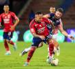 El volante samario Jarlan Barrera ha sido una de las figuras del Medellín en lo que va del torneo Clausura del 2025. Su llegada aportó clase, calidad. FOTO: CAMILO SUÁREZ