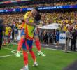 James Rodríguez y Luis Díaz, dos de los máximos referentes que la Selección. FOTO JUAN ANTONIO SÁNCHEZ