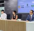 Daniel Quintero, exalcalde de Medellín; Irene Vélez, exministra de Minas y Energía, y Jhonatan Villada, exvicepresidente de EPM. FOTO: REDES