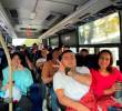 El accidente ocurrió cuando el bus transitaba por el puente Helicoidal de Calarcá (Quindío). FOTO CAPTURA DE VIDEO Y CORTESÍA