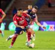 Jarlan Barrera es titular con el DIM para el duelo ante Junior, en el estadio Atanasio Girardot, por la fecha 12 de la Liga Betplay-2. FOTO CAMILO SUÁREZ