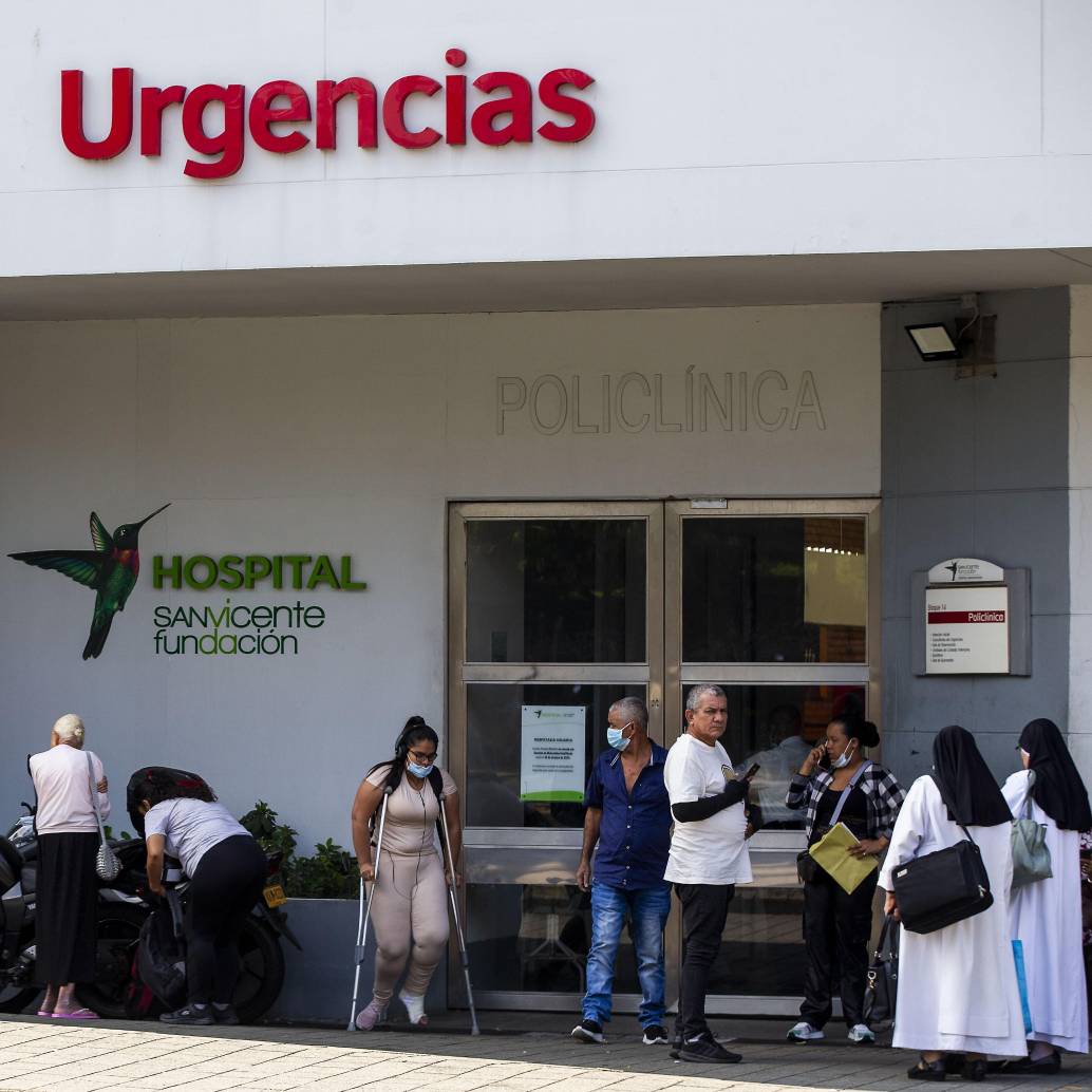 Servicios de urgencias en el hospital San Vicente Fundación de Medellín. FOTO: Julio César Herrera Echeverri