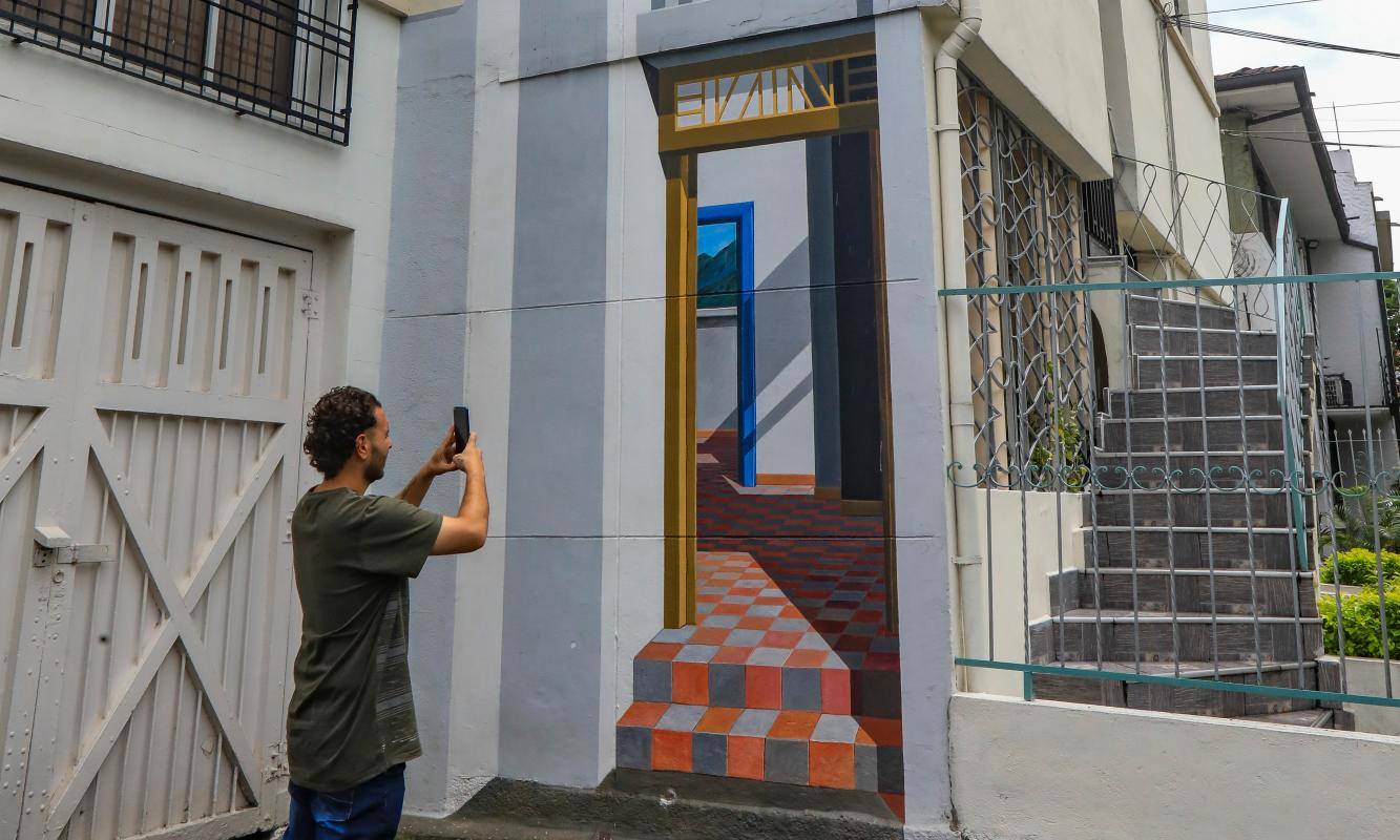 Reminiscencia de una casa: homenaje al patrimonio. Foto: Esneyder Gutiérrez. 