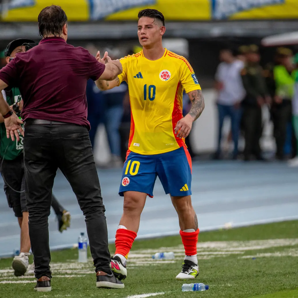 El primero de los jugadores que será visitado por Lorenzo a partir de este viernes es James Rodríguez. FOTO JUAN ANTONIO SÁNCHEZ