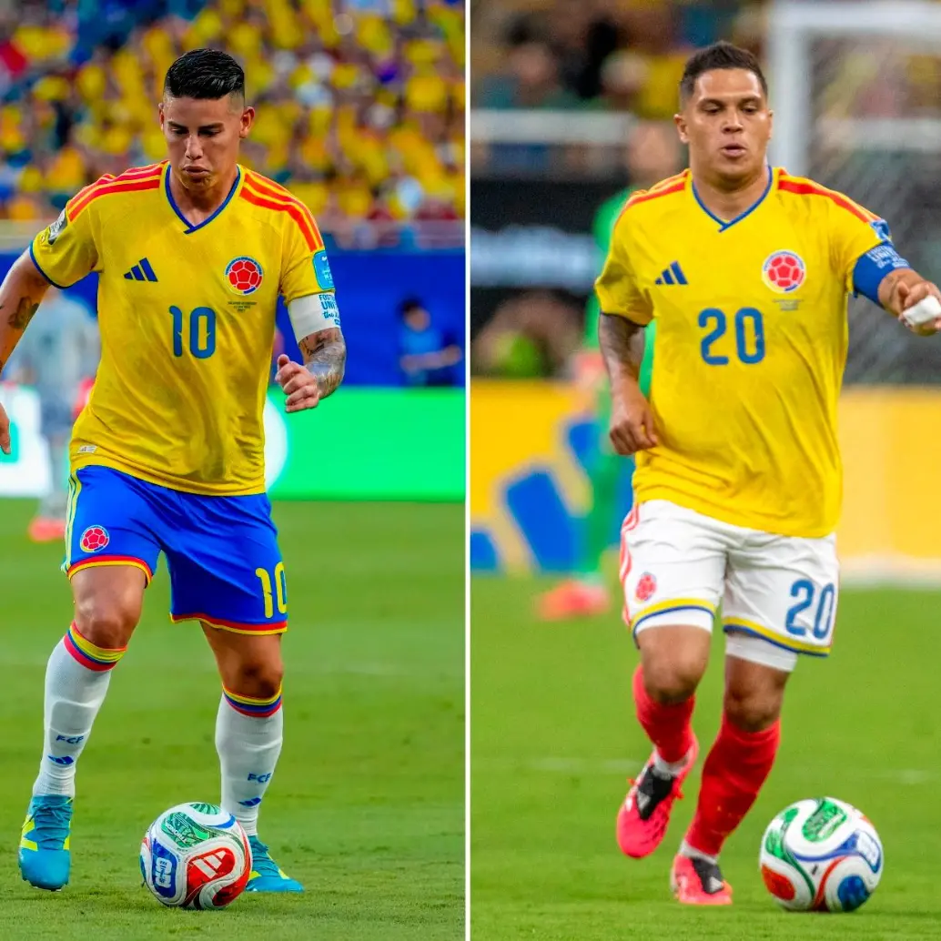 James Rodríguez y Juan Fernando Quintero, dos creativos que serán difíciles de reemplazar en la Selección. FOTOS JUAN ANTONIO SÁNCHEZ
