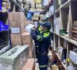 En el procedimiento, las autoridades también incautaron 2.650 unidades de veneno para ratas avaluadas comercialmente en más de $46 millones. FOTO: Cortesía Policía Metropolitana del Valle de Aburrá