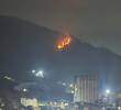 En menos de tres horas hubo dos incendios en Bello, Antioquia. FOTO: Santiago Olivares.