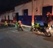 En esta cuadra del centro de Rionegro fue donde ocurrieron los hechos. FOTO: Cortesía