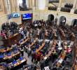 Senado aprobó en plenaria el articulado del Presupuesto 206. Ayer lo había hecho la Cámara. FOTO: Senado.