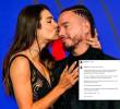 El artista escribió: “Hoy celebro tu vida, Vale. Celebro la mujer que eres, tu luz y tu fuerza”. FOTO: AFP / Instagram: @jbalvin