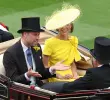 Kate Middleton regresó este miércoles a Royal Ascot junto al príncipe Guillermo en Berkshire. FOTO: Getty Images.
