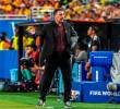 Néstor Lorenzo durante el encuentro de Colombia frente a Portugal. FOTO JUAN ANTONIO SÁNCHEZ