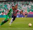 Dos acciones polémicas se presentaron en el duelo de vuelta de la final entre Atlético Nacional y Junior. En la jugada aparece Alfredo Morelos. FOTO JUAN ANTONIO SÁNCHEZ