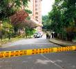 En este sector, detrás del Hospital Manuel Uribe Ángel, de Envigado, asesinaron con arma blanca a un hombre, cuya identidad no fue establecida. FOTO: ALEJANDRA MORALES RÍOS