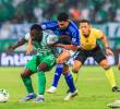 En la imagen aparece Marino Hinestroza durante el partido frente a Millonarios. FOTO CAMILO SUÁREZ