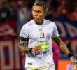 Dayro Moreno delantero y capitán de Once Caldas, tuvo el gol para forzar la clasificación a la semifinal de la Liga por penales, pero falló su cobro en el Romelio Martínez. FOTO EL COLOMBIANO