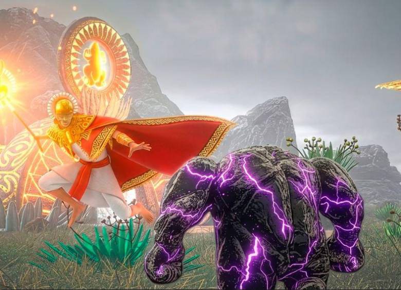 Hizca, el guardián de los páramos, es un videojuego desarrollado por la Universidad Javeriana en alianza con el Resguardo Muisca de Sesquilé. FOTO cortesía