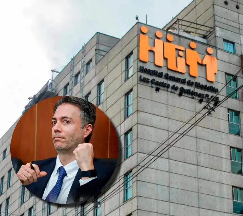 En la administración de Quintero en Medellín, el Hospital General vivió su más aguda crisis financiera y reputacional. FOTO: EL COLOMBIANO