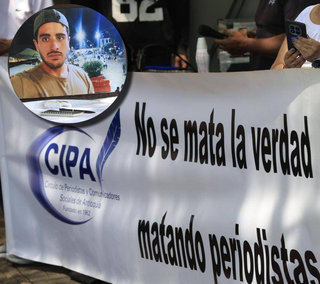 El evento se llevó a cabo en la Llama Eterna, símbolo de la libertad de prensa, que queda ubicada en el sector La Alpujarra. FOTOS Camilo Suárez. 