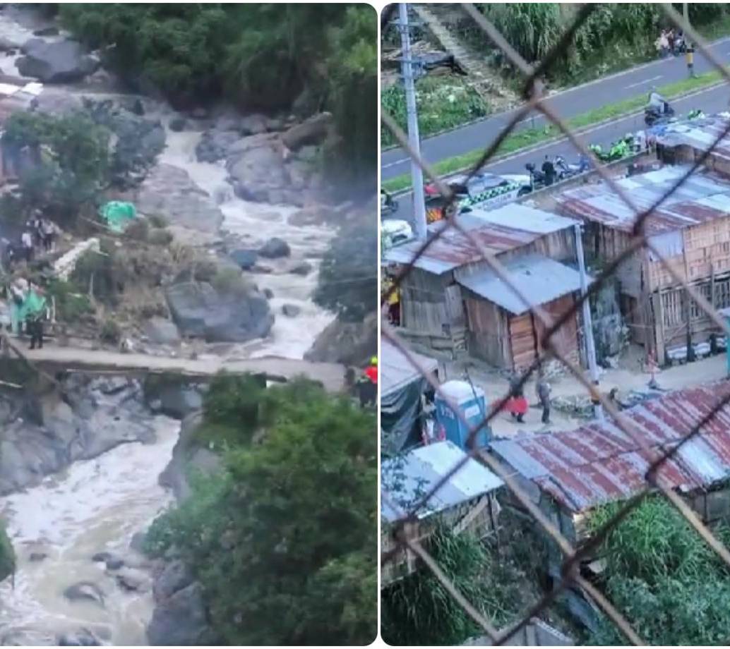 El cuerpo del menor de edad fue rescatado por el Cuerpo de Bomberos de Medellín. FOTOS: Cortesía Denuncias Antioquia