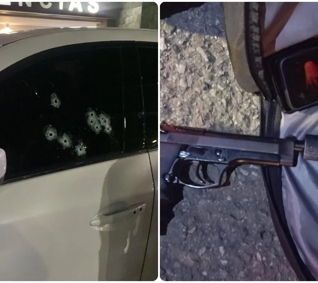 Los sospechosos fueron detenidos en inmediaciones del sector de Ciudadela del Valle en Itagüí. FOTO: Cortesía Alcaldía de Itagüí