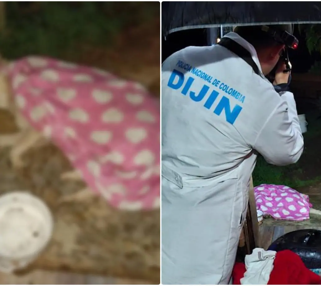 Un equipo técnico de la Dijin se desplazó a la escena del crimen para practicarle una necropsia al perro que fue asesinado. FOTOS: Cortesía Alcaldía de Rionegro