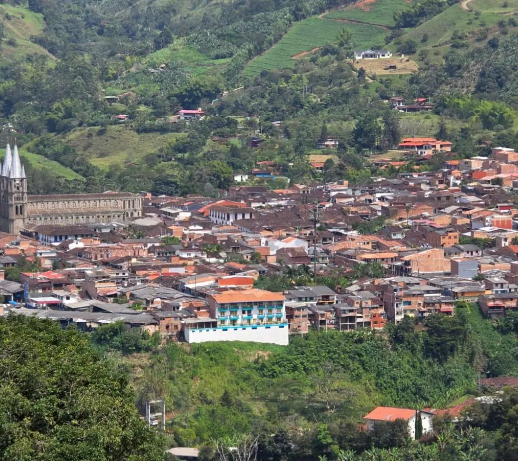 Panorámica del municipio de Jardín, ubicado en el Suroeste antioqueño. FOTO Santiago Yepes Vidal.