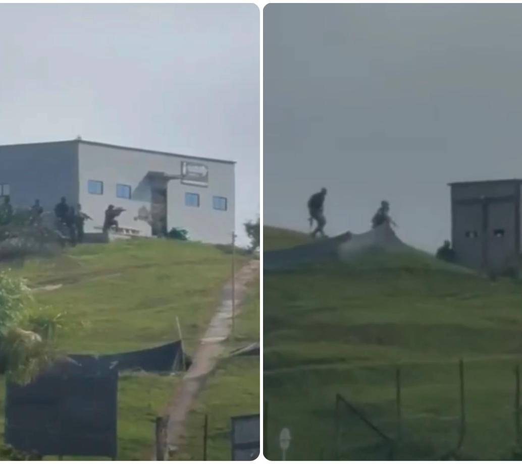 El ataque ocurrió durante la tarde de este miércoles en una base militar de Anorí. FOTOS: Cortesía