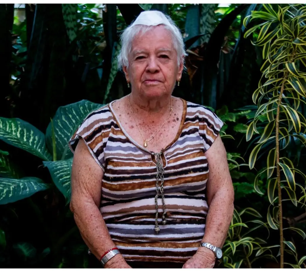 Ella es Ana Rubiela Tamayo, una mujer de 75 años con cáncer y que necesita urgente que la evalúe un oncólogo. FOTO Julio César Herrera. 