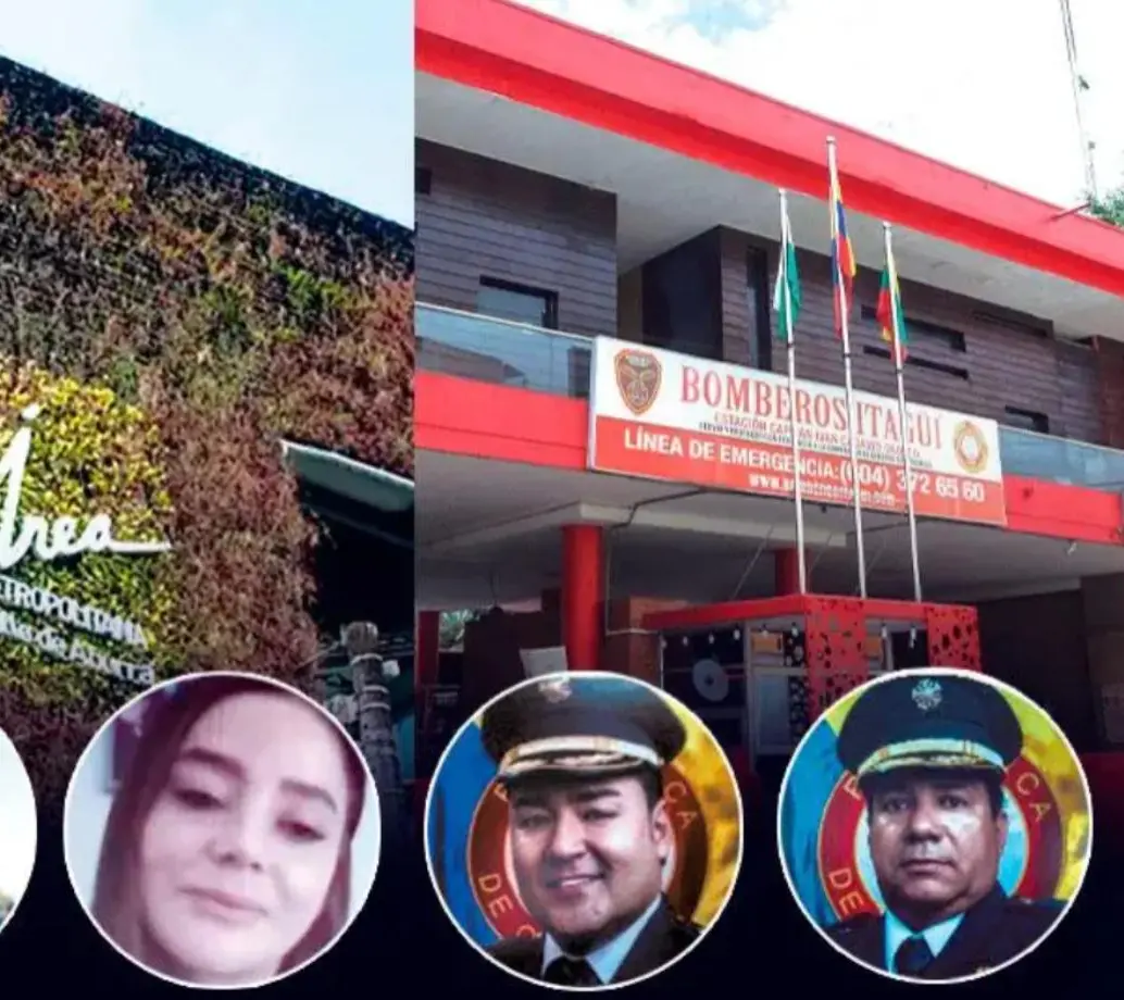 En las miniaturas, de izquierda a derecha, Yaneth Rúa y Laura Mejía, que han sido funcionarias del Área Metropolitana, lo mismo que Misael Cadavid y Elkin González, de los bomberos de Itagüí, quienes aspiran ganarse o conservar el principio de oportunidad. FOTOS: Archivo EL COLOMBIANO