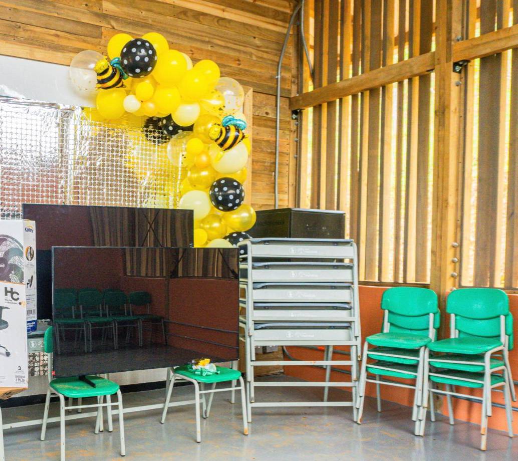 La escuela tiene capacidad para 50 estudiantes, de básica primaria y secundaria. FOTO Cortesía EPM. 