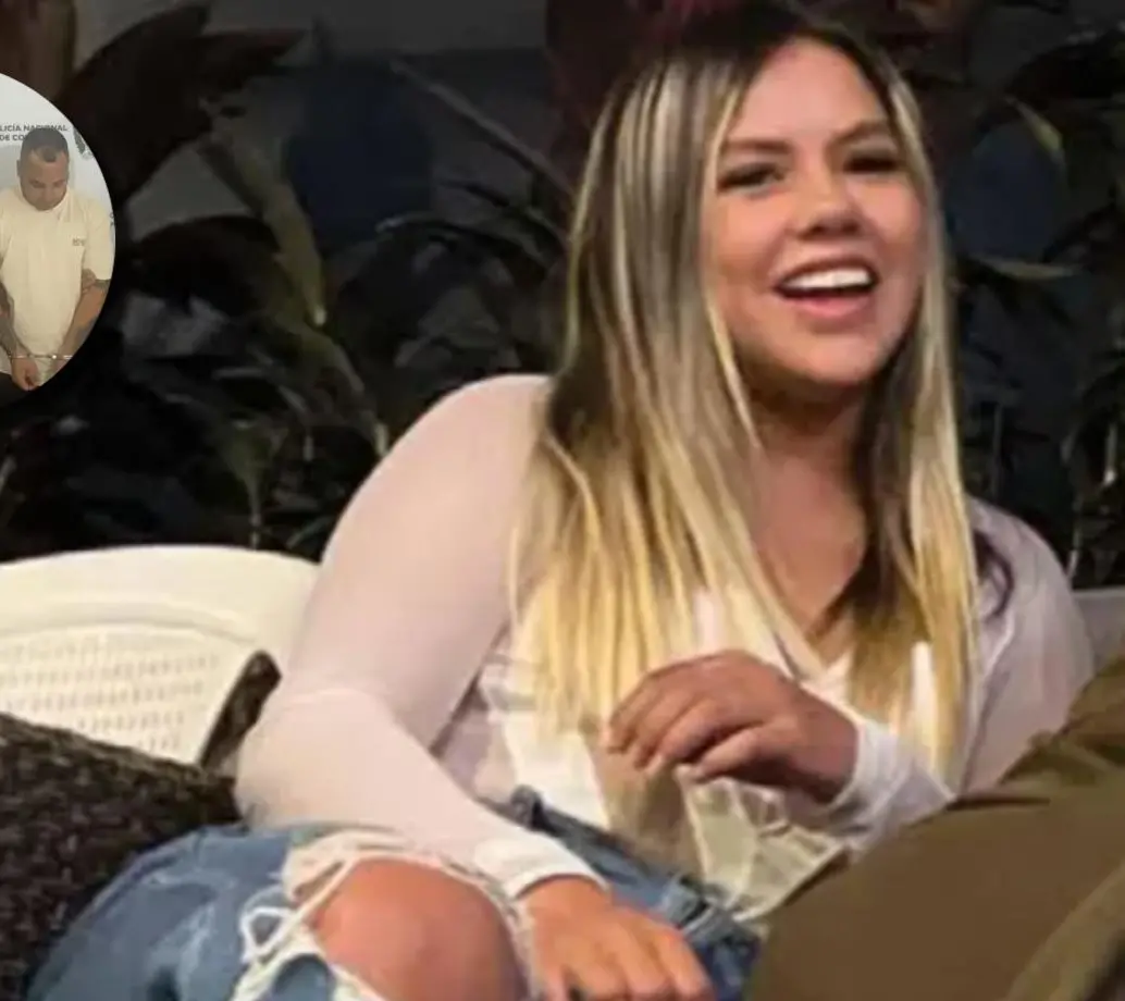 En la imagen principal, María Camila Díaz Grajales, la joven paisa que fue hallada sin vida en México; en la miniatura, la foto del capturado por este caso. FOTOS DE REDES SOCIALES Y BLU RADIO.