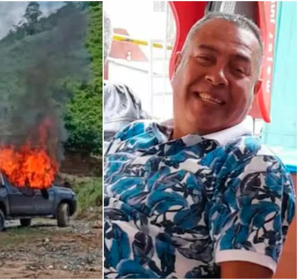 Iván Darío Jiménez, conductor de una camioneta retenida por el Clan del Golfo en el Nordeste de Antioquia, fue hallado sin vida. FOTOS: Cortesía
